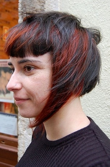 cieniowane fryzury krótkie uczesanie damskie zdjęcie numer 187A